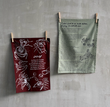 Load image into Gallery viewer, Hang in There | A3 Linen Banner