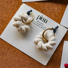 Load image into Gallery viewer, Fabric-wrapped Wire Statement Earrings | Patti - Common Room PH
