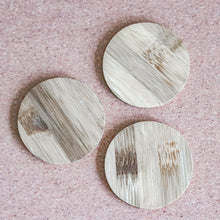 Load image into Gallery viewer, Bamboo Coaster Set