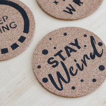 Load image into Gallery viewer, Printed Cork Coaster | Circle