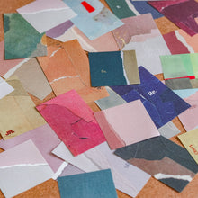 Load image into Gallery viewer, Background Paper | Abstract, Crumpled, Lines & Postcards