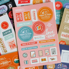 Load image into Gallery viewer, Sticker Sheets | Themed