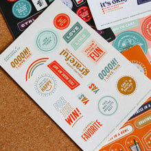 Load image into Gallery viewer, Sticker Sheets | Themed