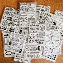 Load image into Gallery viewer, Clear Stamps | Themed