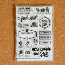 Load image into Gallery viewer, Clear Stamps | Themed