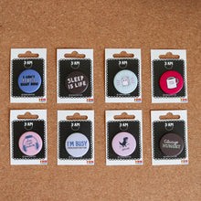 Load image into Gallery viewer, Button Pins by 3AM Crafter
