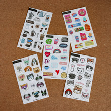 Load image into Gallery viewer, Self-care Sticker Sheets