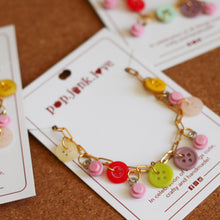 Load image into Gallery viewer, Upcycled Button Bracelets