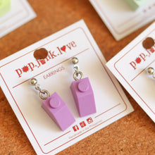 Load image into Gallery viewer, Lego Earrings | Dangling