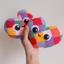 Load image into Gallery viewer, Tiraso | Upcycled Keychain Plushies - Heart & Rainbow