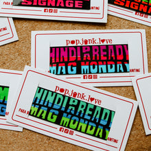 Load image into Gallery viewer, Jeepney Signage Vinyl Glossy Sticker Singles | Small