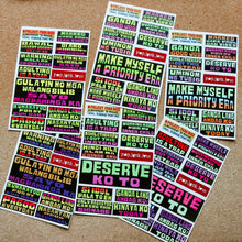 Load image into Gallery viewer, Jeepney Signage Sticker Sheets