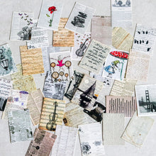 Load image into Gallery viewer, Mini-cards | Collage, Nature, Postal stamps & Van Gogh