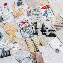 Load image into Gallery viewer, Mini-cards | Collage, Nature, Postal stamps & Van Gogh