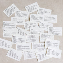 Load image into Gallery viewer, Mini-memo Sheets: Dictionary Series - Common Room PH