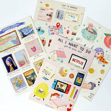 Load image into Gallery viewer, Louise Ramos Peel-Off Journal Stickers - Common Room PH