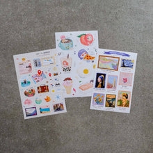 Load image into Gallery viewer, Louise Ramos Peel-Off Journal Stickers - Common Room PH