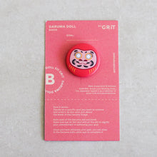 Load image into Gallery viewer, Daruma Button Pin - Common Room PH