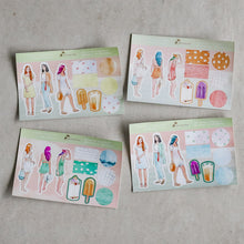 Load image into Gallery viewer, Girl Journaling Stickers - Common Room PH