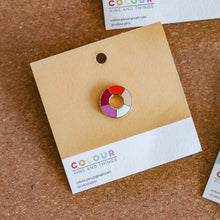 Load image into Gallery viewer, Pride Pantone / Color Spectrum Enamel Pin - Common Room PH