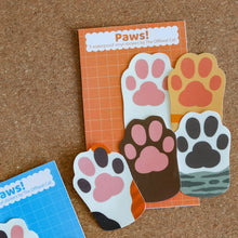 Load image into Gallery viewer, Cat Paws Waterproof Vinyl Sticker Pack - Common Room PH