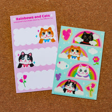 Load image into Gallery viewer, Cat Sticker Sheets - Common Room PH