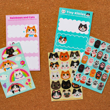 Load image into Gallery viewer, Cat Sticker Sheets - Common Room PH