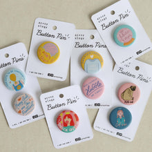 Load image into Gallery viewer, Button Pins by Artsyology - Common Room PH
