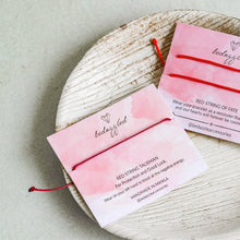 Load image into Gallery viewer, Red String Bracelet - Common Room PH