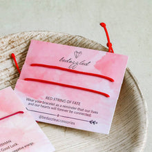 Load image into Gallery viewer, Red String Bracelet - Common Room PH
