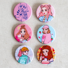 Load image into Gallery viewer, Button Pins by Cassy Kicks - Common Room PH