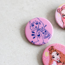 Load image into Gallery viewer, Button Pins by Cassy Kicks - Common Room PH
