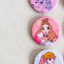 Load image into Gallery viewer, Button Pins by Cassy Kicks - Common Room PH