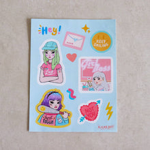 Load image into Gallery viewer, Peel-off Stickers by Cassy Kicks - Common Room PH