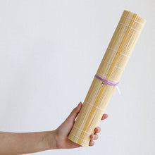 Load image into Gallery viewer, Silver Brush - Natural Bamboo Mat Brush Holder - Common Room PH