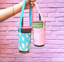 Load image into Gallery viewer, Printed Canvas Beverage Holder - Common Room PH