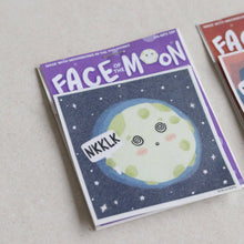 Load image into Gallery viewer, Moon Faces Stickers by Dear Darie - Common Room PH