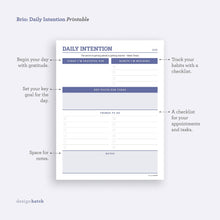 Load image into Gallery viewer, Brio: Daily Planner Printables - Common Room PH