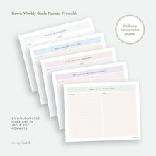 Load image into Gallery viewer, Dawn: Goals Planner Printables - Common Room PH