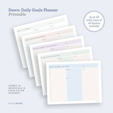 Load image into Gallery viewer, Dawn: Goals Planner Printables - Common Room PH