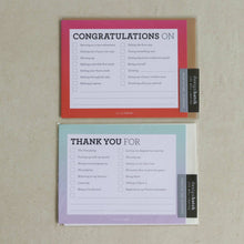 Load image into Gallery viewer, Design Hatch Flat Checklist Cards - Common Room PH