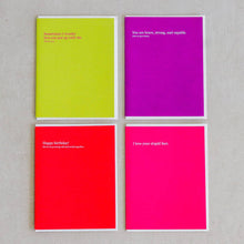 Load image into Gallery viewer, Design Hatch Greeting Cards - Common Room PH