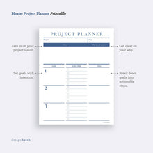 Load image into Gallery viewer, Moxie: Project Planner Printables - Common Room PH