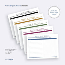 Load image into Gallery viewer, Moxie: Project Planner Printables - Common Room PH
