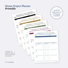 Load image into Gallery viewer, Moxie: Project Planner Printables - Common Room PH