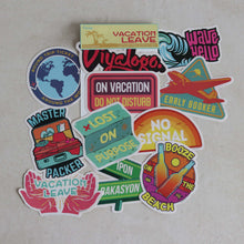Load image into Gallery viewer, Diyalogo Sticker Packs - Travel Series - Common Room PH