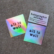 Load image into Gallery viewer, Eden Street Holographic Sticker - Common Room PH