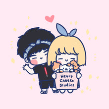 Load image into Gallery viewer, Custom Chibi Illustration by Jenna of Heart Cheeks Studios - Common Room PH