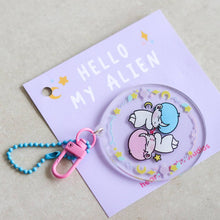 Load image into Gallery viewer, Hello My Alien Acrylic Keychain - Common Room PH