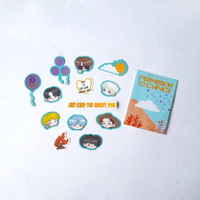 Load image into Gallery viewer, K-pop Sticker Sheets & Packs by Heart Cheeks - Common Room PH
